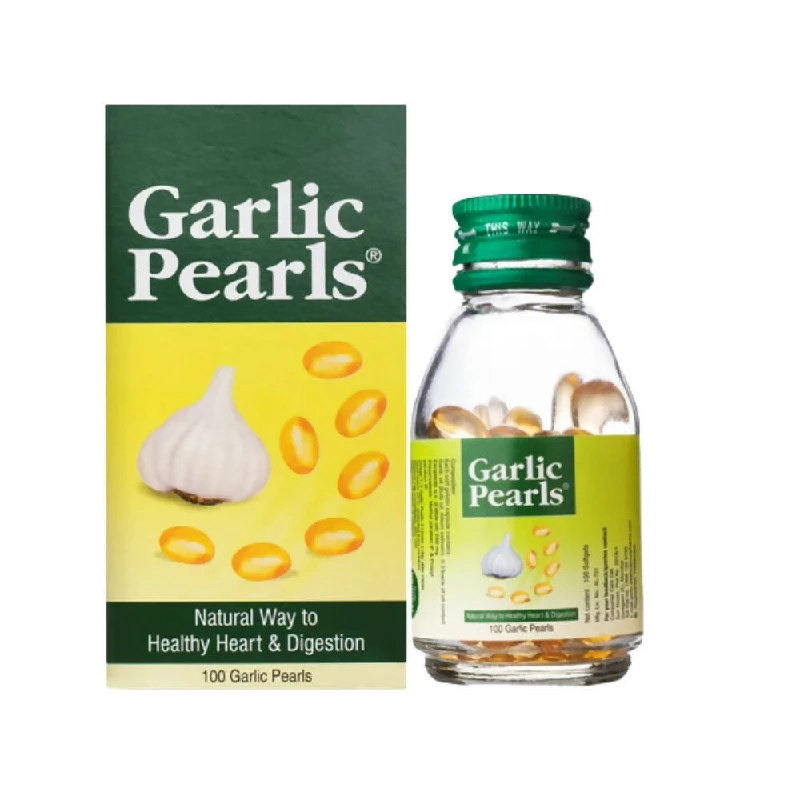 Sun Pharma Garlic Pearls Capsules, 300 g-1.webp